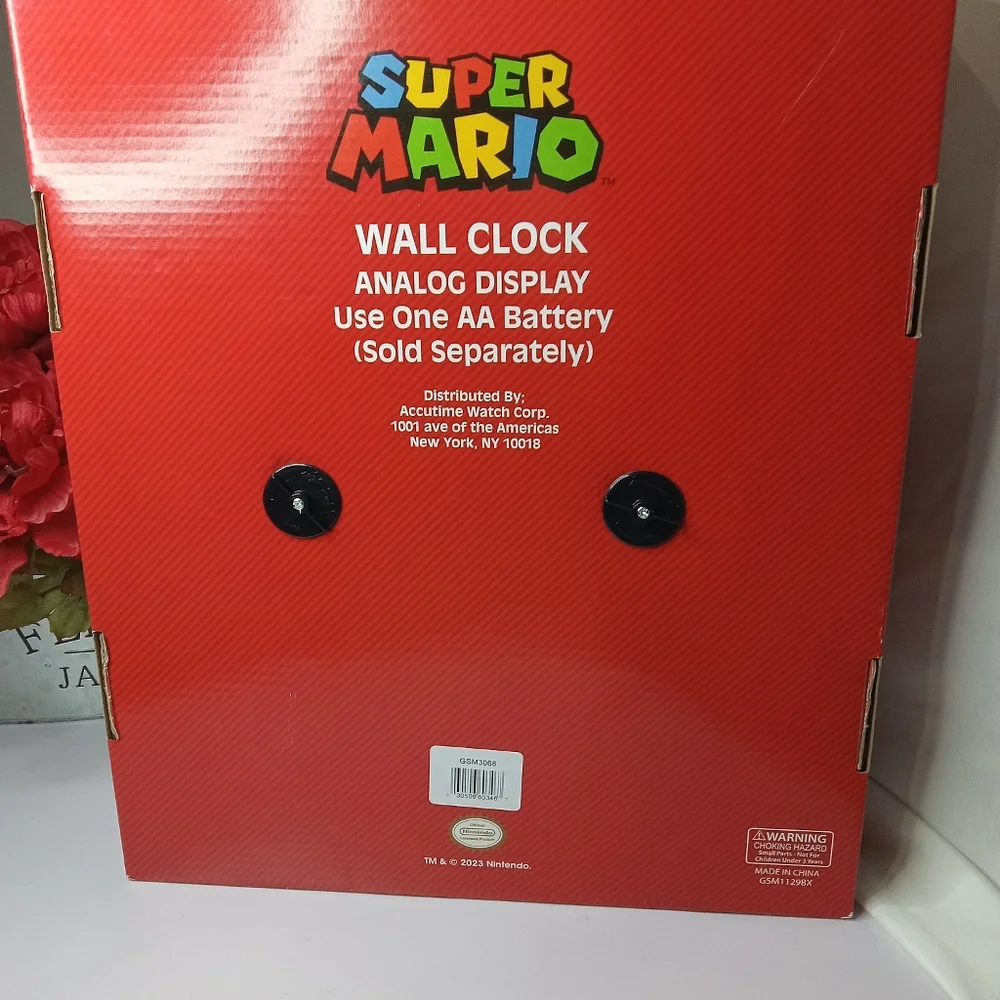 Mario Brothers wall clock - Picture 2 of 2